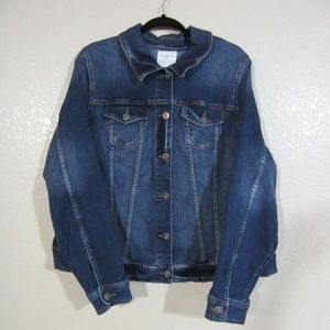 Torrid Jean Denim Jacket 3 3XL Fall Winter